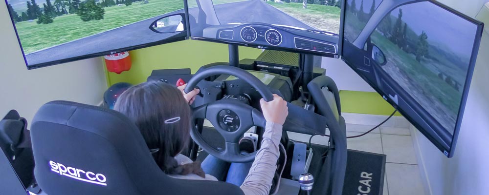 Simulateur de conduite - Auto-école Laser